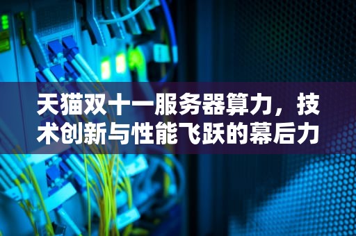 天猫双十一服务器算力，技术创新与性能飞跃的幕后力量