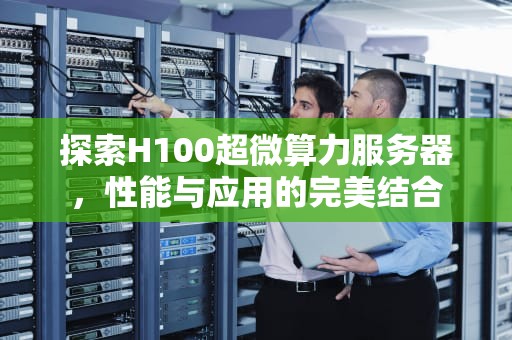 探索H100超微算力服务器，性能与应用的完美结合