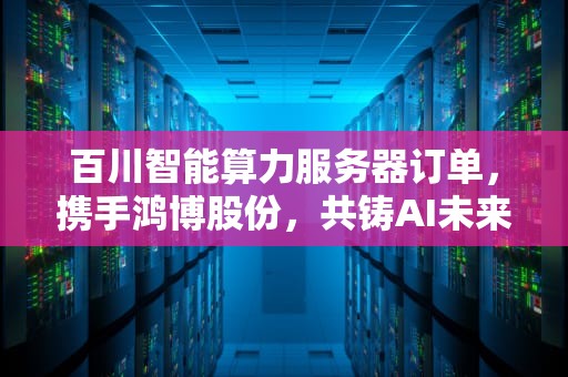 百川智能算力服务器订单，携手鸿博股份，共铸AI未来