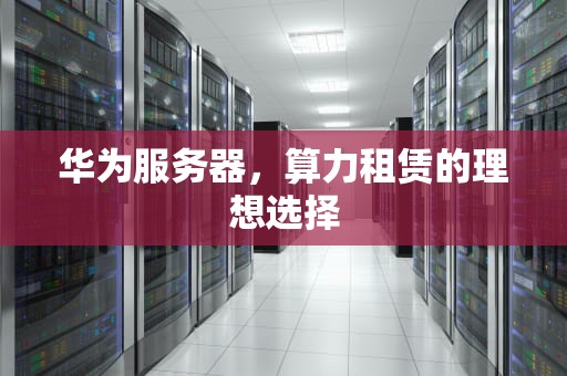 华为服务器，算力租赁的理想选择