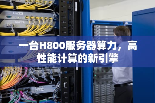 一台H800服务器算力，高性能计算的新引擎
