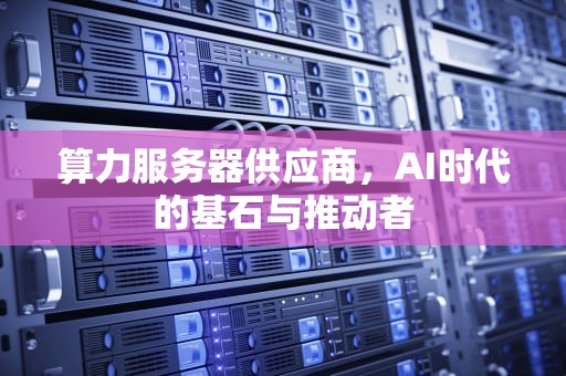 算力服务器供应商，AI时代的基石与推动者