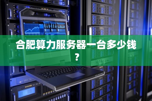 合肥算力服务器一台多少钱？