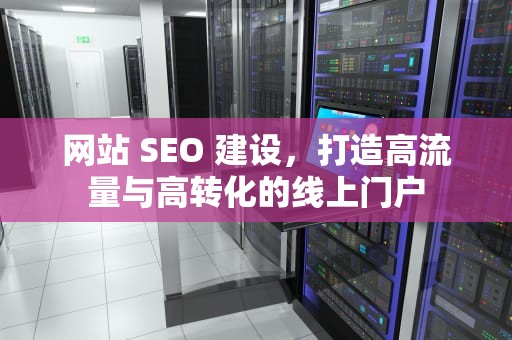 网站 SEO 建设，打造高流量与高转化的线上门户