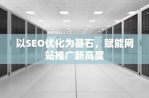 以SEO优化为基石，赋能网站推广新高度