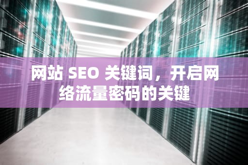 网站 SEO 关键词，开启网络流量密码的关键