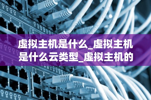 虚拟主机是什么_虚拟主机是什么云类型_虚拟主机的全面解析