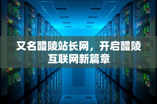 又名醴陵站长网，开启醴陵互联网新篇章