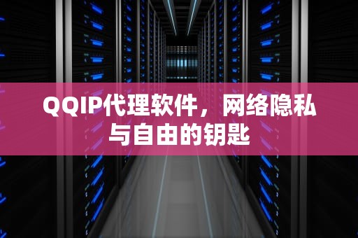 QQIP代理软件，网络隐私与自由的钥匙