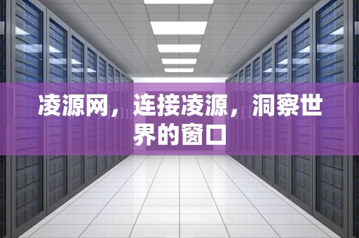 凌源网，连接凌源，洞察世界的窗口