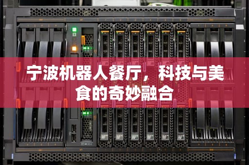 宁波机器人餐厅，科技与美食的奇妙融合