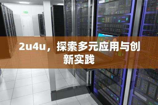 2u4u，探索多元应用与创新实践
