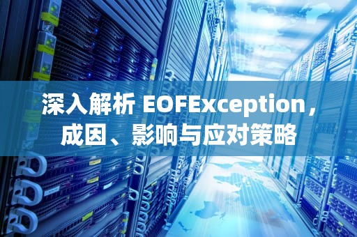 深入解析 EOFException，成因、影响与应对策略