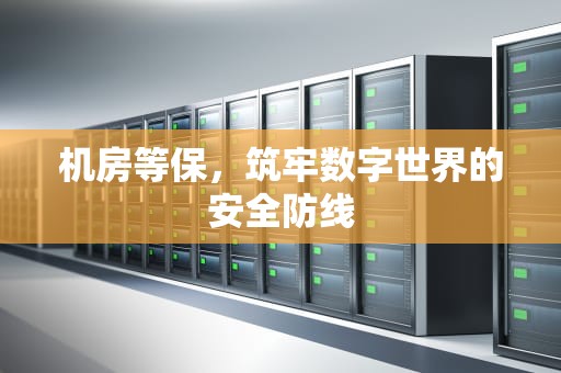 机房等保，筑牢数字世界的安全防线