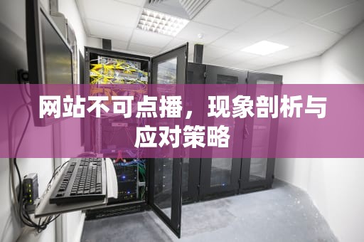 网站不可点播，现象剖析与应对策略