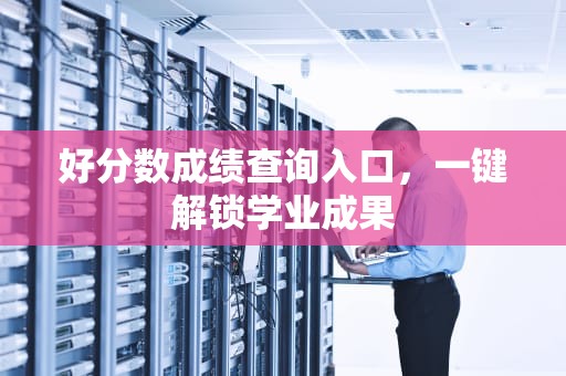 好分数成绩查询入口，一键解锁学业成果