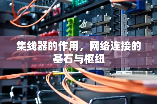 集线器的作用，网络连接的基石与枢纽
