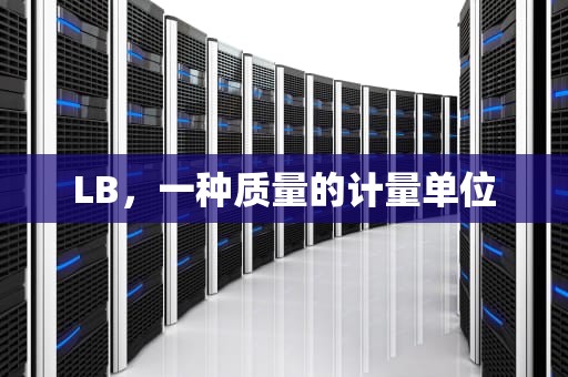LB，一种质量的计量单位