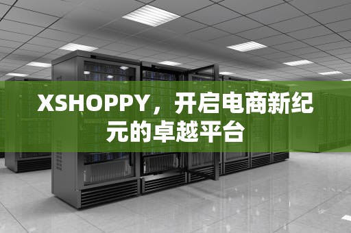 XSHOPPY，开启电商新纪元的卓越平台