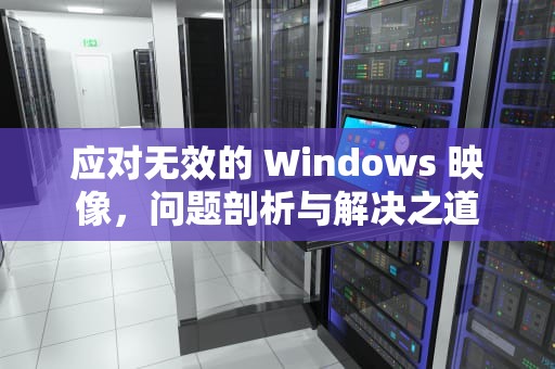应对无效的 Windows 映像,问题剖析与解决之道 应对无效的 Windows 映像,问题剖析与解决之道