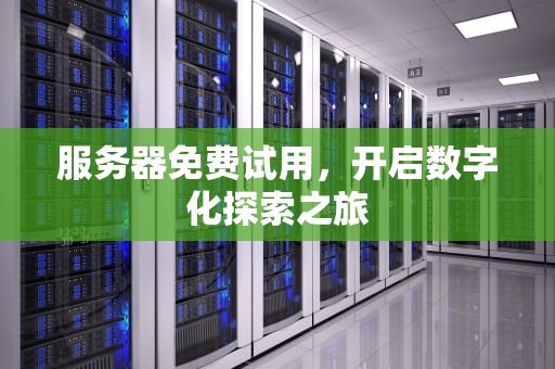 服务器免费试用，开启数字化探索之旅