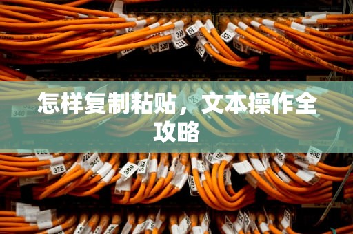 怎样复制粘贴,文本操作全攻略 怎样复制粘贴,文本操作全攻略
