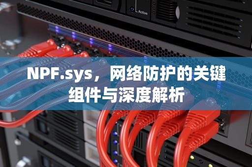 NPF.sys，网络防护的关键组件与深度解析