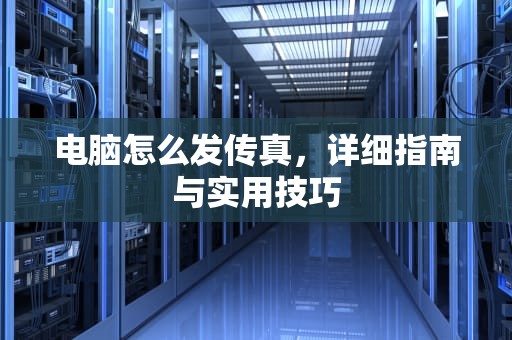 电脑怎么发传真，详细指南与实用技巧
