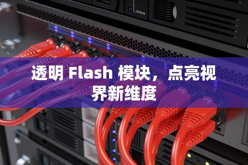 透明 Flash 模块，点亮视界新维度
