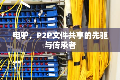 电驴，P2P文件共享的先驱与传承者