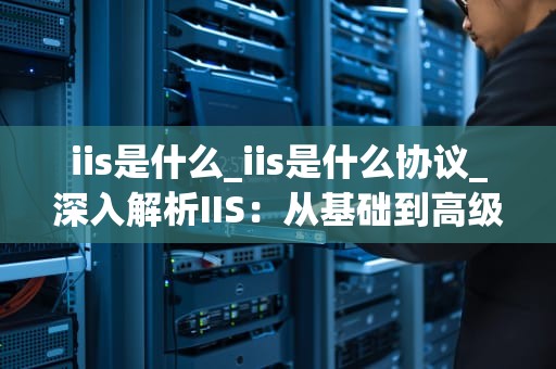 iis是什么_iis是什么协议_深入解析IIS：从基础到高级
