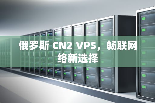 俄罗斯 CN2 VPS，畅联网络新选择