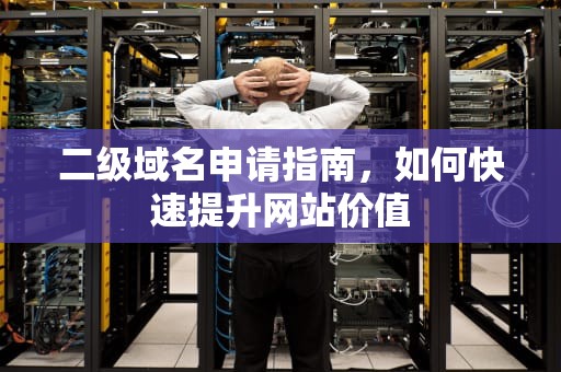 二级域名申请指南，如何快速提升网站价值