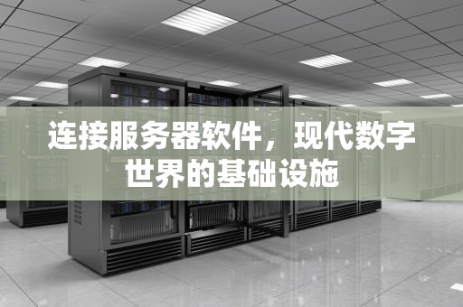 连接服务器软件，现代数字世界的基础设施