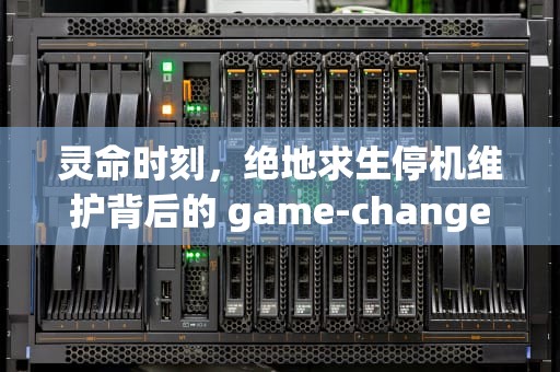 灵命时刻，绝地求生停机维护背后的 game-changer