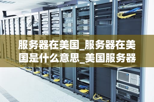 服务器在美国_服务器在美国是什么意思_美国服务器的优势与挑战