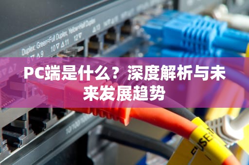 PC端是什么？深度解析与未来发展趋势