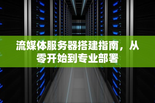流媒体服务器搭建指南,从零开始到专业部署 流媒体服务器搭建指南,从零开始到专业部署