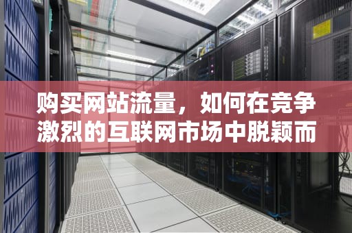 购买网站流量，如何在竞争激烈的互联网市场中脱颖而出？