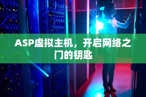 ASP虚拟主机，开启网络之门的钥匙