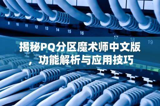 揭秘PQ分区魔术师中文版，功能解析与应用技巧