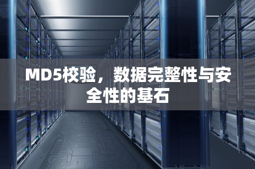 MD5校验，数据完整性与安全性的基石