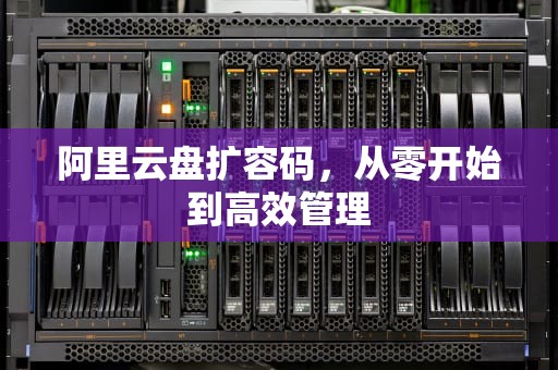 阿里云盘扩容码，从零开始到高效管理