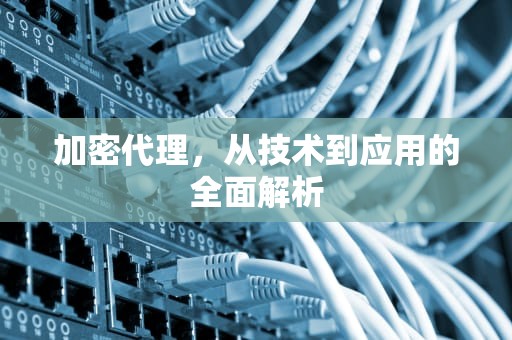 加密代理，从技术到应用的全面解析