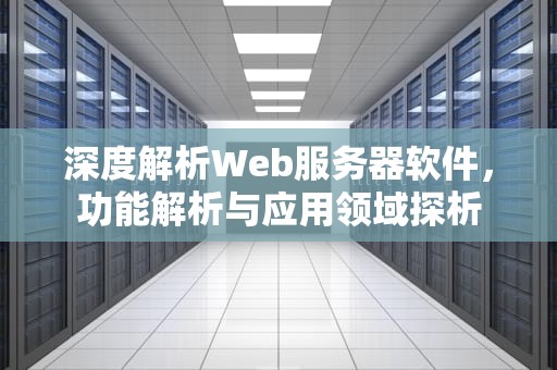 深度解析Web服务器软件，功能解析与应用领域探析