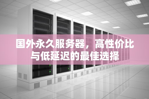 国外永久服务器，高性价比与低延迟的最佳选择