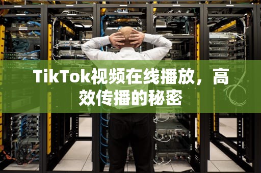TikTok视频在线播放，高效传播的秘密