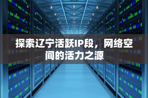 探索辽宁活跃IP段，网络空间的活力之源