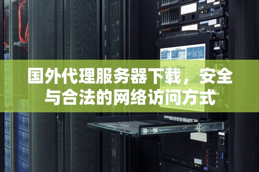 国外代理服务器下载，安全与合法的网络访问方式