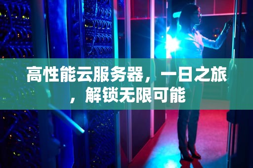 高性能云服务器，一日之旅，解锁无限可能